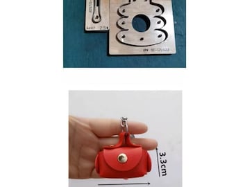 Mini bag pendant knife mold Leather Cutting Die Cut Mold ,Handmade Custom Leather Punch Die Set,Leather Crafts
