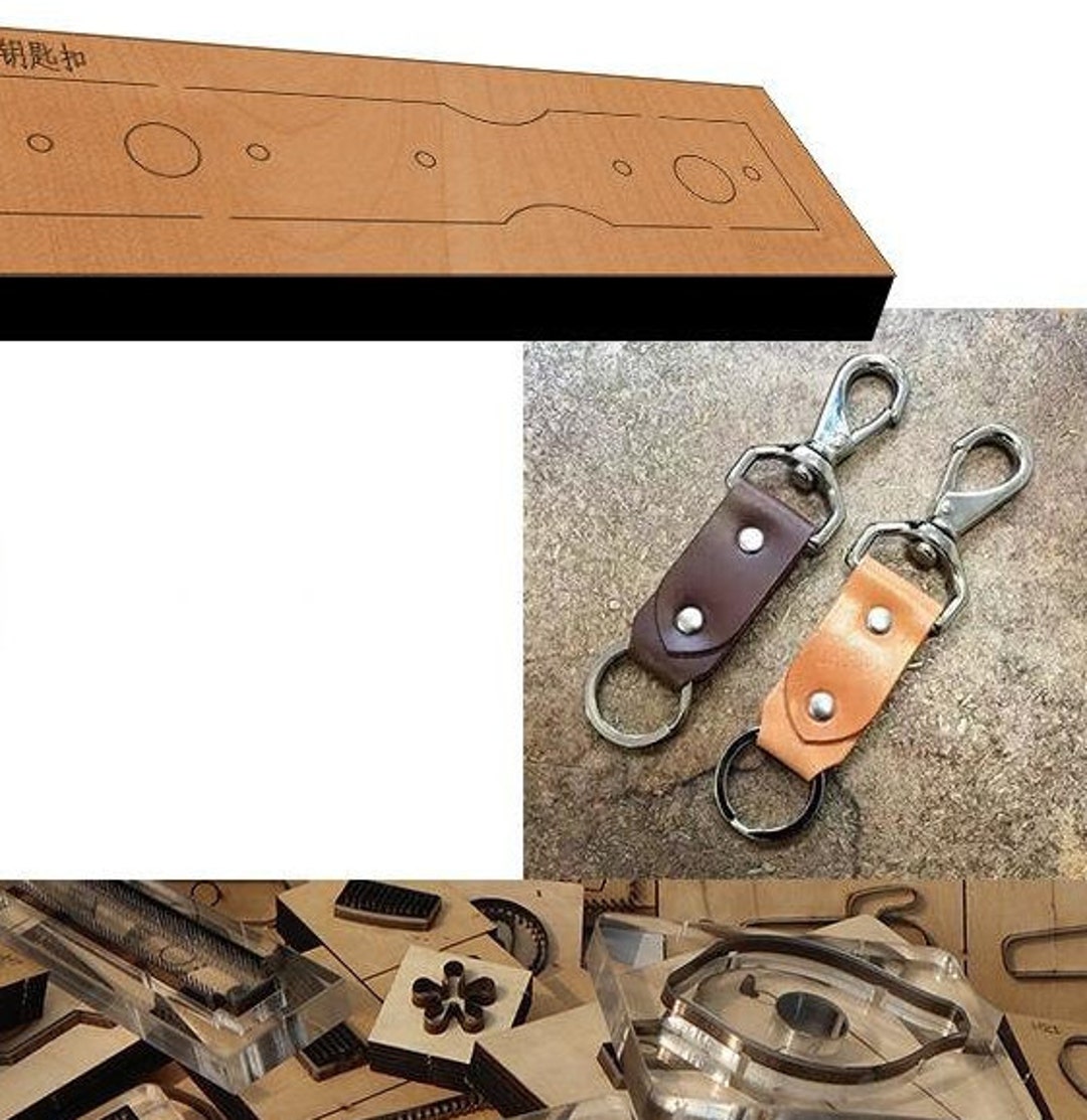 Personalized Key Chain Leather Cutting Die Cut Mold,handmade Custom ...