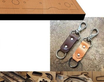 Personalized key chain Leather Cutting Die Cut Mold,Handmade Custom Leather Punch Die Set