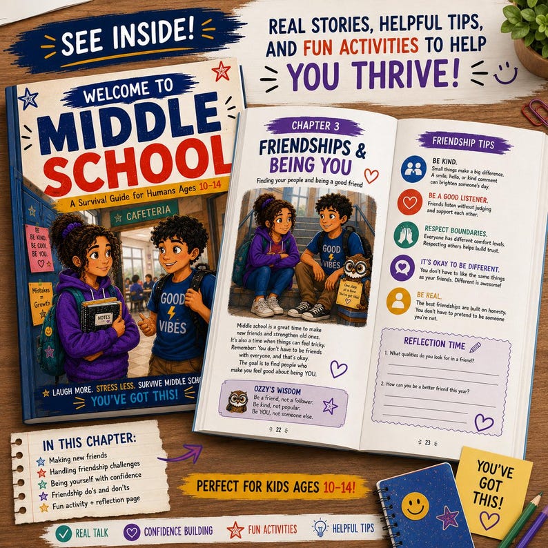 Welcome to Middle School-A Survival Guide for Humans Ages 10–14 image 6