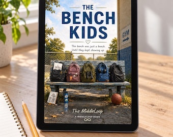 The Bench Kids: Middle School Friendship Story (Digital PDF)