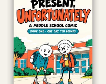 Present, Unfortunately: Middle School Comic (84-Page PDF)