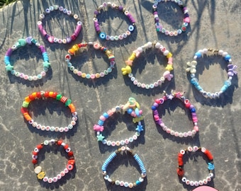 Bracelet Commissions - MLP Beaded Bracelets - My LIttle Pony - Fandom - Scene kid - Kandi Bracelet