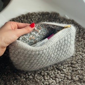 Patrón PDF de crochet para bolsa de burbujas (inglés y sueco)