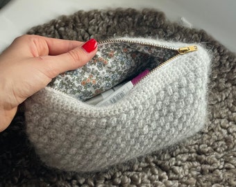 Patrón de bolsita de ganchillo con cremallera / PDF / Bolsita burbuja / Nivel principiante avanzado