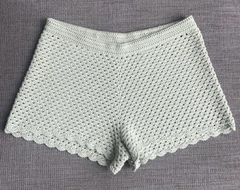 Patrón de shorts de ganchillo / PDF / Punto de abuela / Nivel intermedio / Shorts Gigi