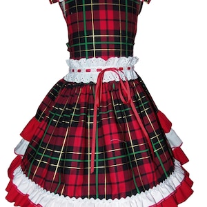 rustic christmas dresses white christmas dresses Abigail's Country Christmas lace pinafore