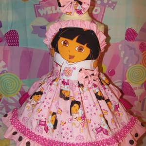 Dora Party Dress - Etsy