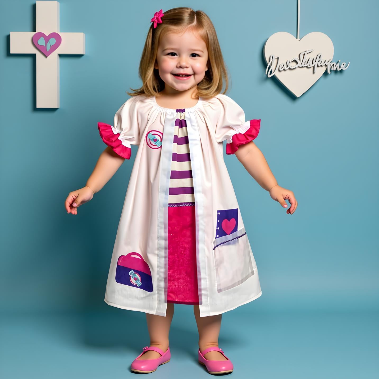 doc mcstuffins birthday dress Doc McStuffins Birthday Shirt Family Set Set of 2 main image 0