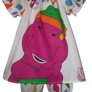 barney birthday dress Barney tutu set Barney in Friends Barney by DJBCustomCreations