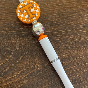 Orange and White School  Pen