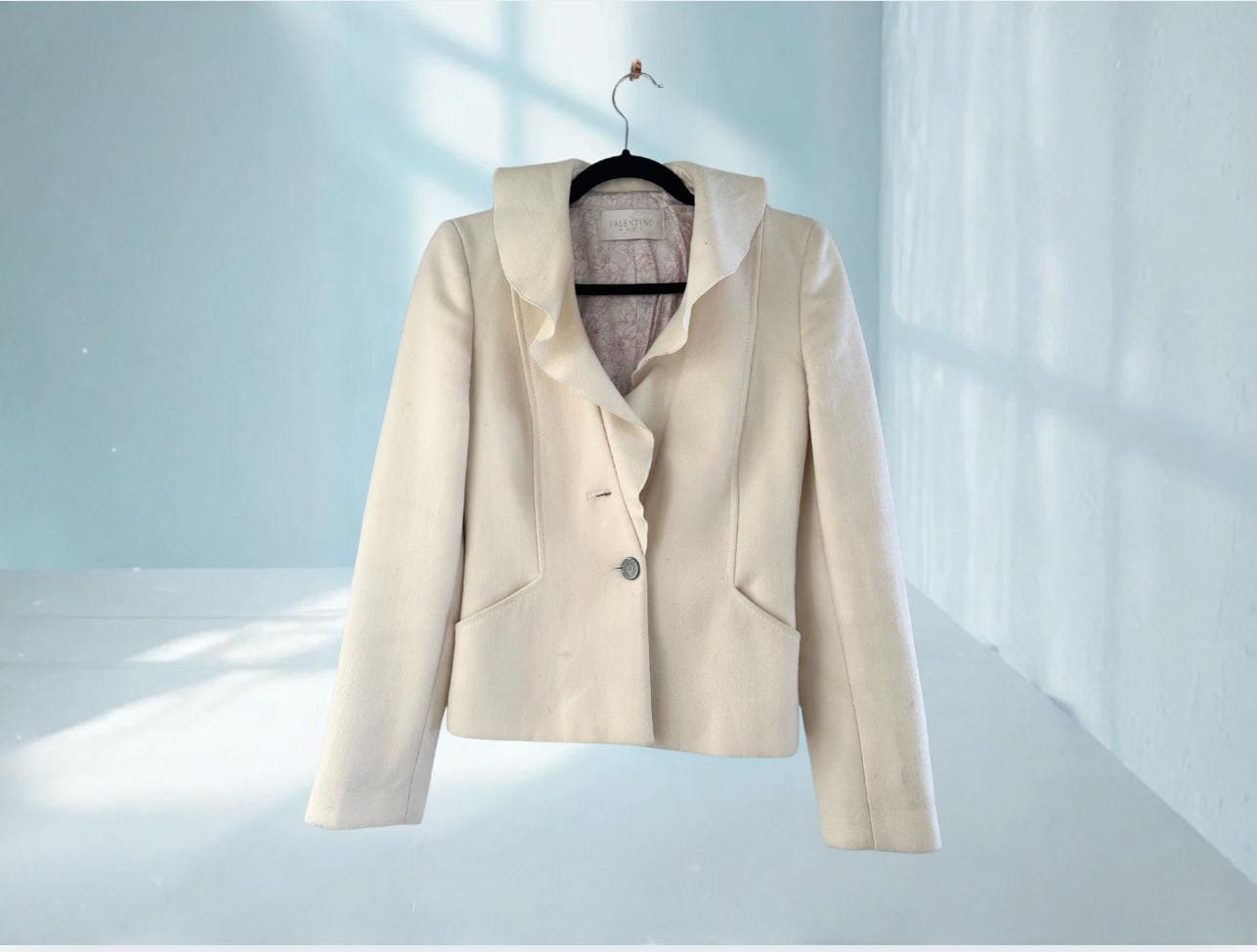 VALENTINO ROMA ヴァレンティノ ローマ ウール ロングコート 40 VALENTINO - 美品 ヴァレンティノ RED VALENTINO コート ロングコート