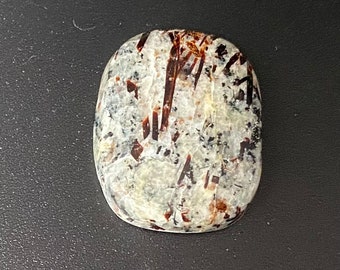 Astrophyllite 24 x 30 mm cabochon gemstone