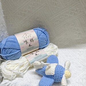 Airplane Crochet Pattern Baby Rattle Toy Amigurumi Pattern Easy ...