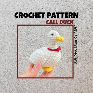Virkmönster för bondgårdsdjur, Amigurumi, PDF-handledning, gosedjur med fluga, kawaii, gås, svan, vita husdjur, plyschleksak