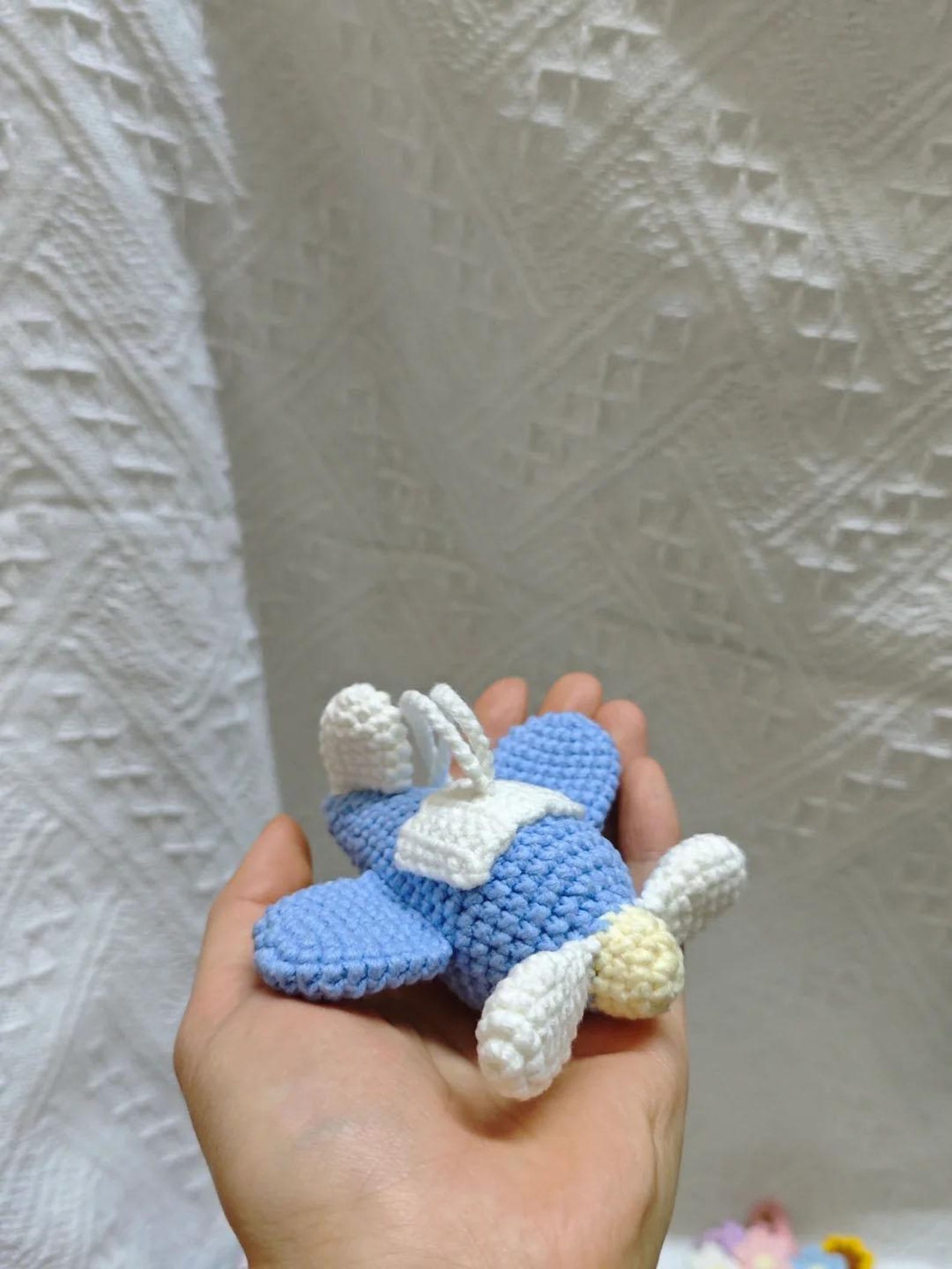 Airplane Crochet Pattern Baby Rattle Toy Amigurumi Pattern Easy ...