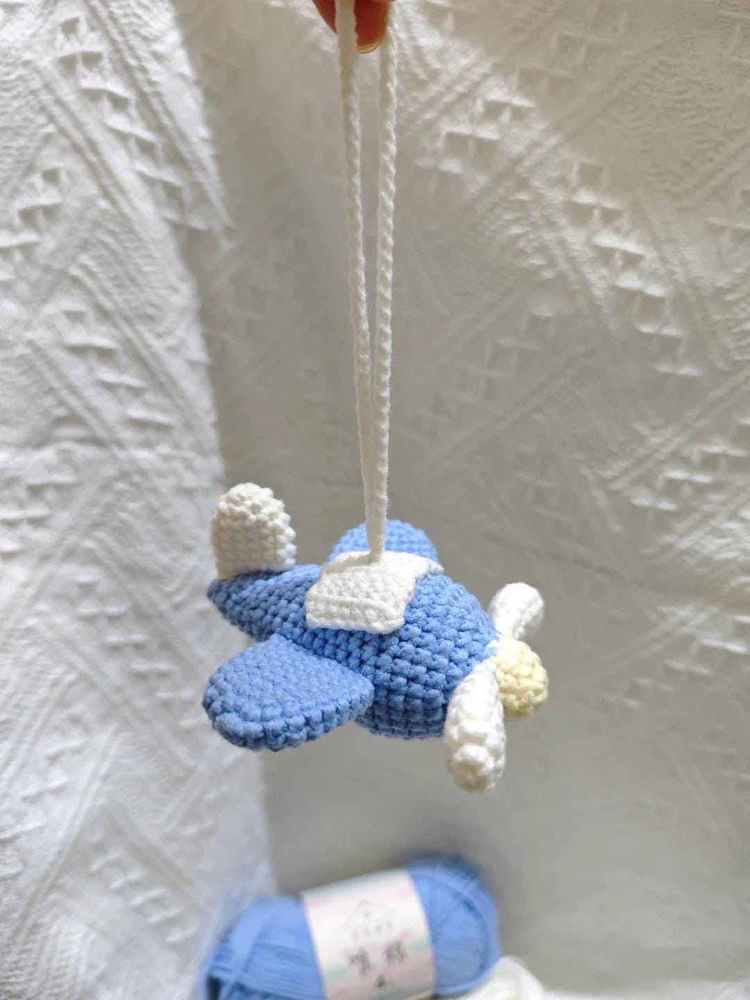 Airplane Crochet Pattern Baby Rattle Toy Amigurumi Pattern Easy ...
