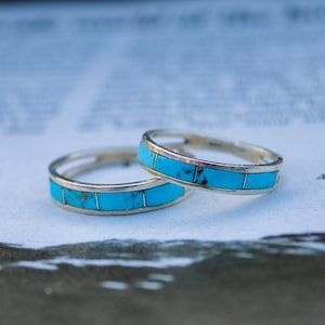 Inlay Turquoise Ring