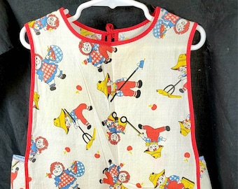 Raggedy Ann and Andy Paint Smock, Toddler Cover Up