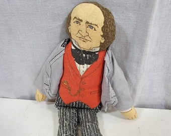 Hallmark 1979 Famous American P. T Barnum Cloth Doll Toy Barnum & Bailey Circus