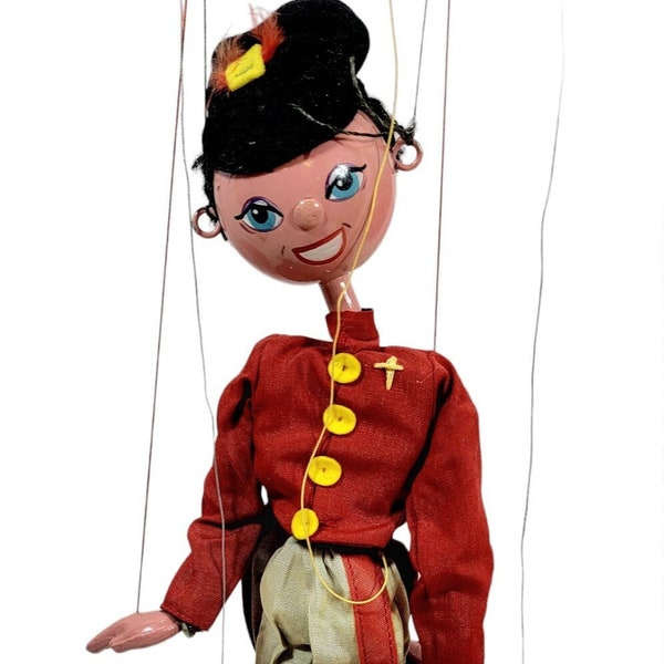 Vintage Pelham Puppet, Marionette Stringed Puppet, Fritz Soldier Boy