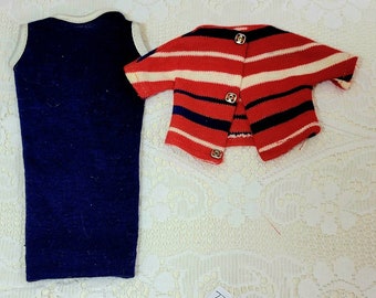Tammy Doll Clothing, Picnic Party Top and Clone Sheath Dress
