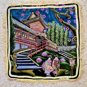 50s Souvenir Pillow - Etsy