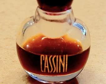 Vintage Oleg Cassini Mini Perfume Eau de Parfum .125 4 mL Miniature 40% Full