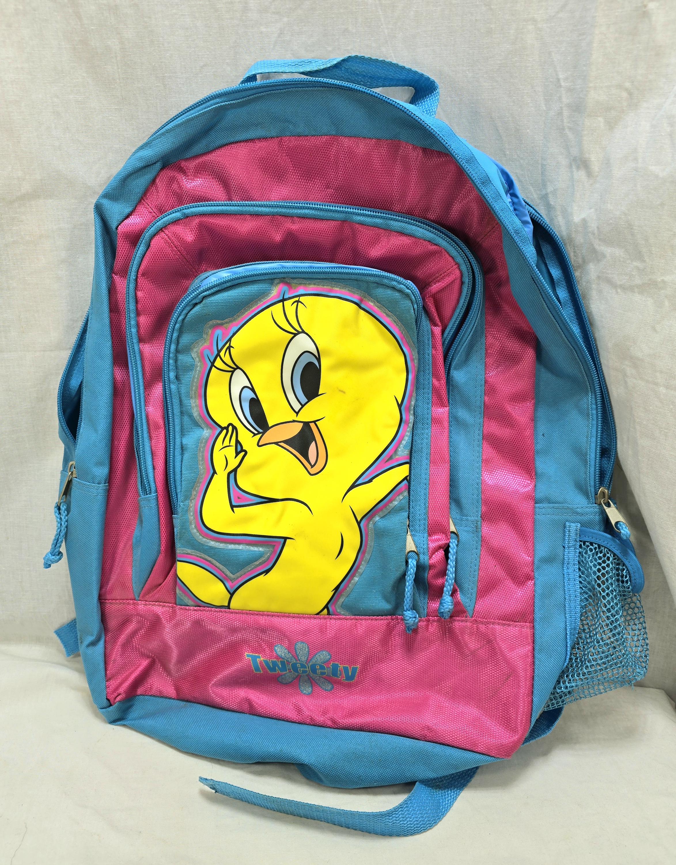 Millennials: Nostalgic Vintage Looney Tunes Tweety Bird Backpack Blue and  Pink - Etsy Singapore