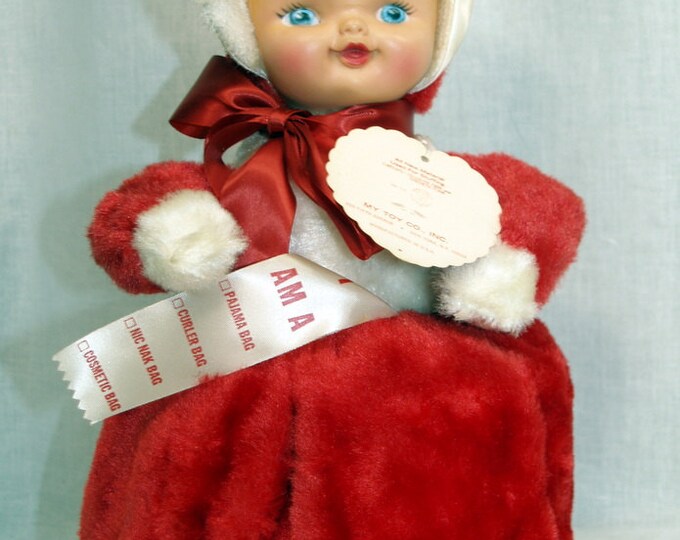 Vintage Plush Pajama Bag Doll Etsy