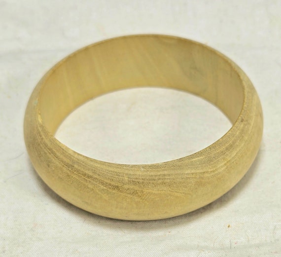 Solid Wood Bangle Bracelet - image 2
