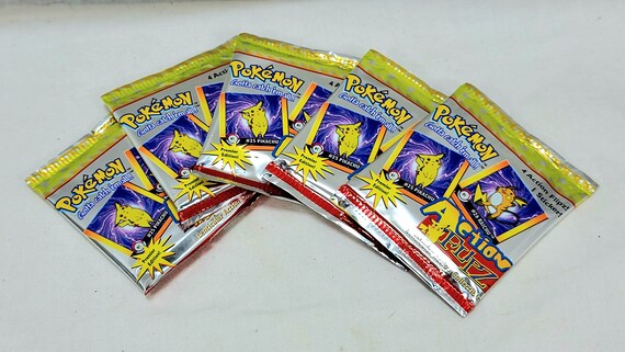 Pokemon Action Flipz Premier Edition 5 Sealed Packs, Hobby Version 
