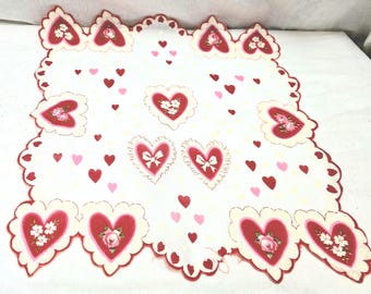 Decorazione Natalizia In Ceramica Caroline's Treasures Fiocchi Di Neve Rossi - 7 Cm Con Corda Oro