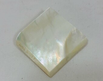 Mother of Pearl Diamond Shaped Brooch