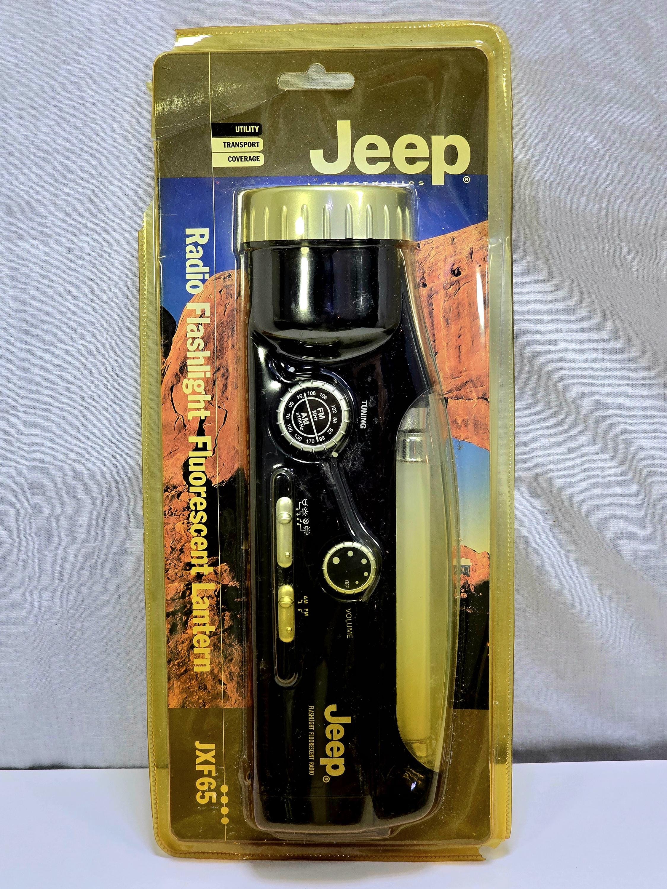 Lampe Radio Jeep JXF65 – Lanterne Fluo AM/FM – Neuve En Boîte