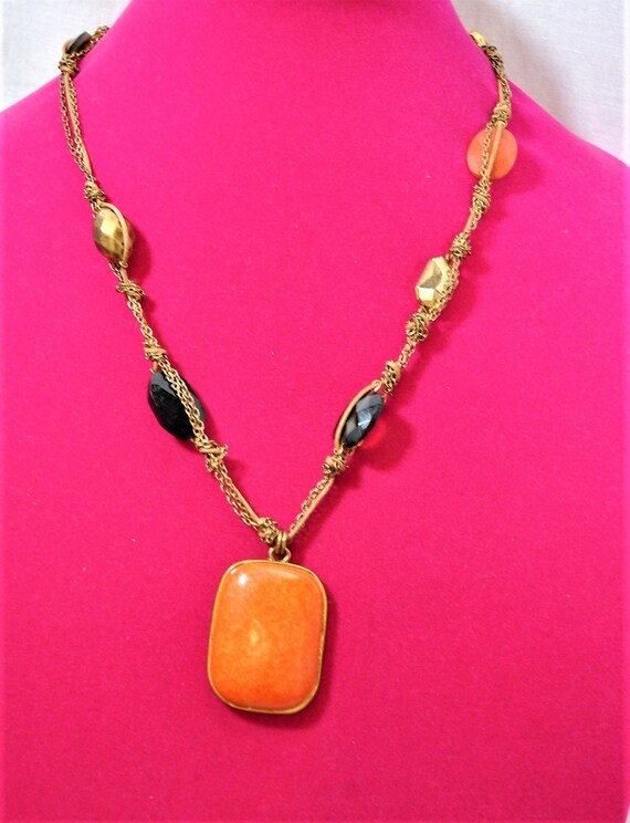 FINAL SALE Chico s Statement Necklace 2125 Twisted Chain With