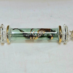 Egyptian Hand Blown Glass Hanging Christmas Ornament