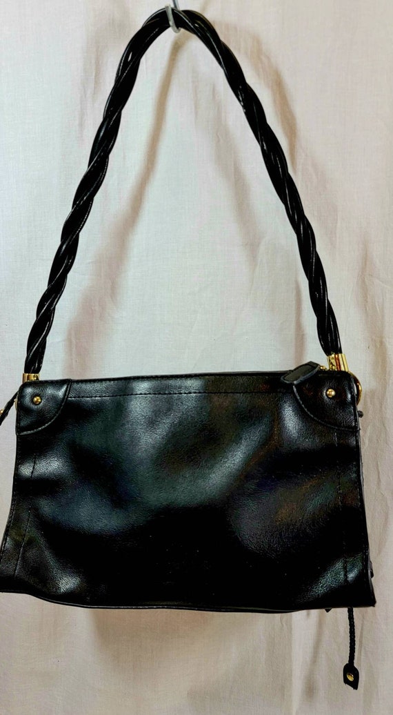 Fossil Purse 1954 Black Cowhide Leather Crossbody Bag Adjustable Strap |  eBay