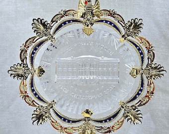 Adorno de la Casa Blanca, estilo vintage de 2002