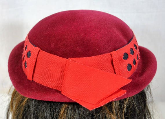 Vintage Zephyr Cloche Brimmed Hat - Elastic Chin … - image 3