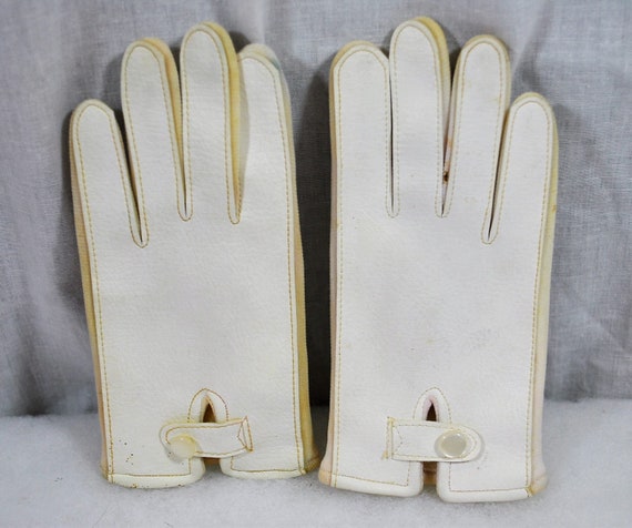 leather gloves with inserts