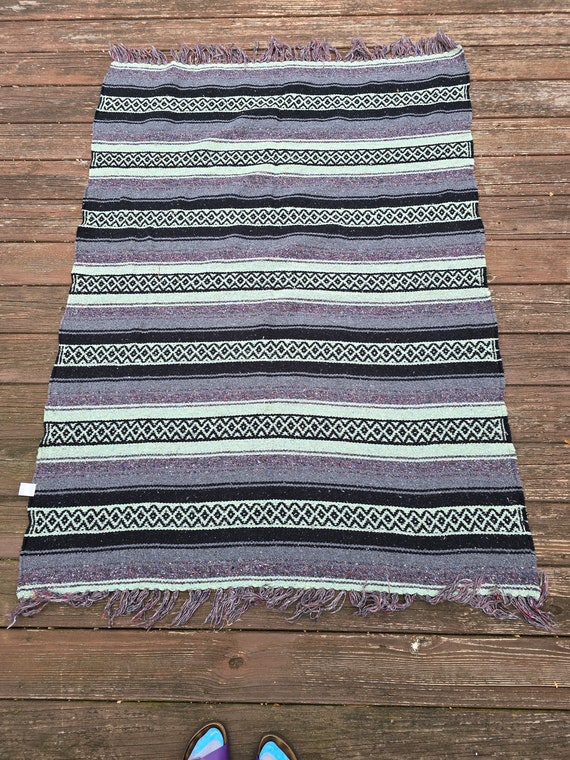 EARTH RAGZ Indian Southwestern Throw Blanket 48