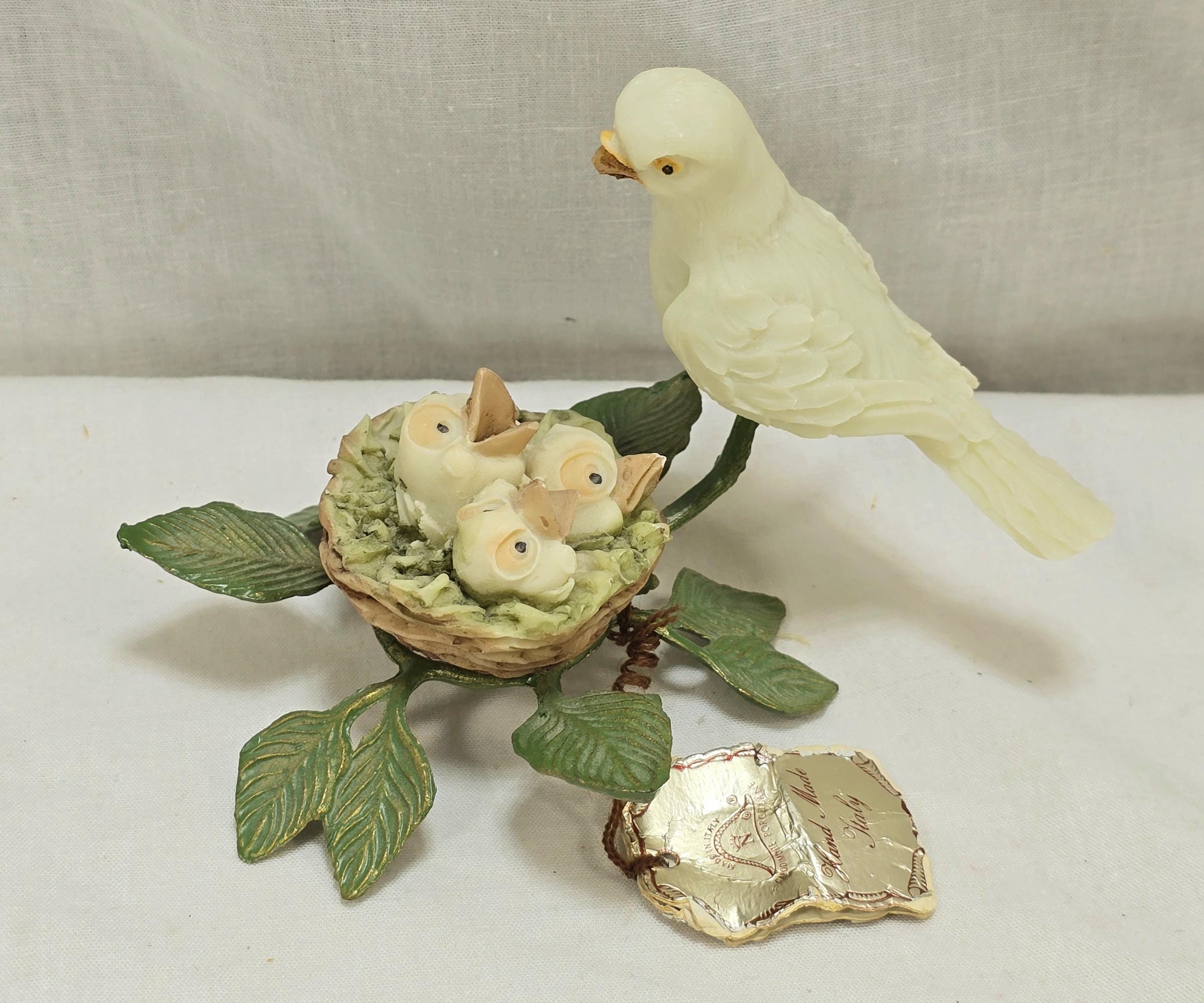 カポディモンテ イタリア製 陶器　白鳩 カポディモンテ イタリア製 陶器 白鳩 カポディモンテ イタリア製 陶器