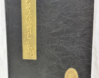 Crystal 1928 Maryland State Normal School Year Book, Towson Maryland