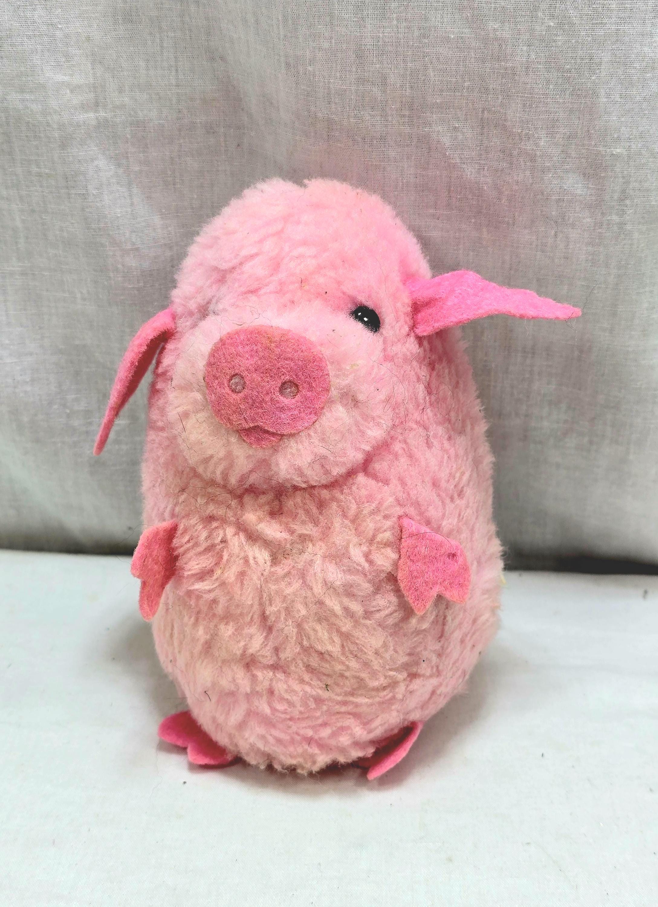 Vintage R. DAKIN Dardenelle Dakin Pillow Pets Pink Pig Plush Toy