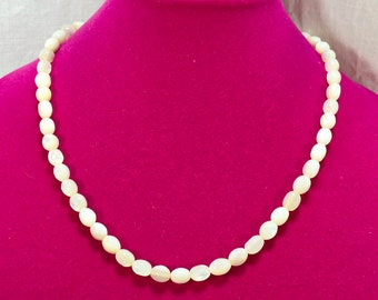 Vintage Mother Of Pearl "Pearl" Necklace