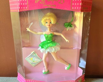 Walt Disney's Classic Doll Collection Tinker Bell Disney Exclusive 1997 # 88008