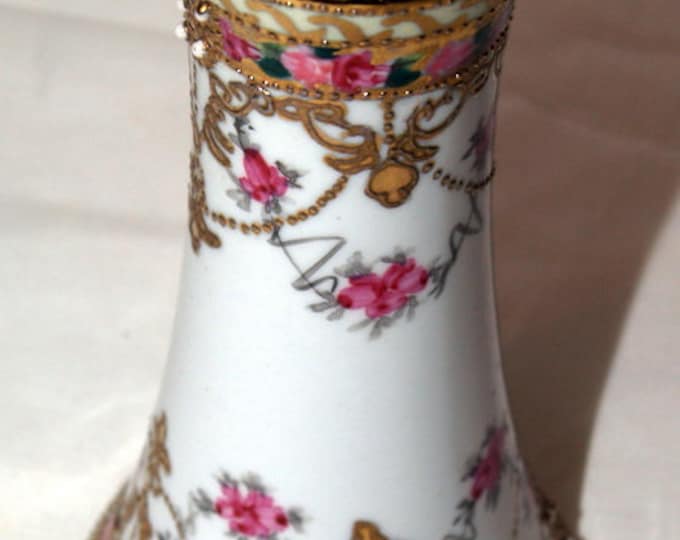 Nippon Antique Hat Pin Holder Etsy