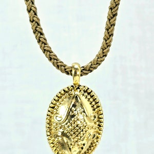 Chaps-hangerketting gevlochten koord op originele kaart, westernkleding voor dames