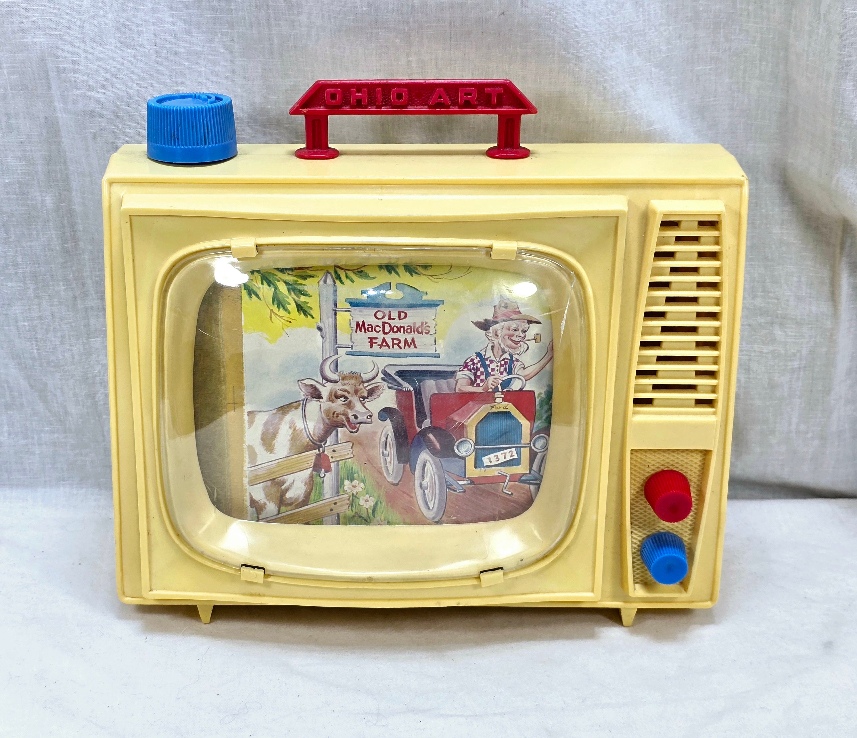 Ohio Art Television Wind Up, Plays 